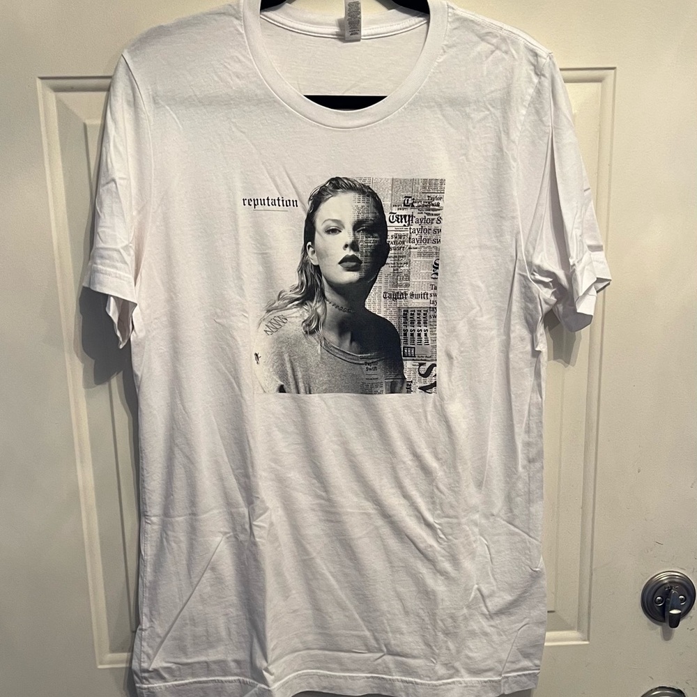 Taylor Swift Reputation White Tee - image 1